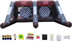 Axe Throwing, Darts, + Soccer