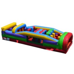 30 ft RACING RAINBOW OBSTACLE (Dry)-**NEW*